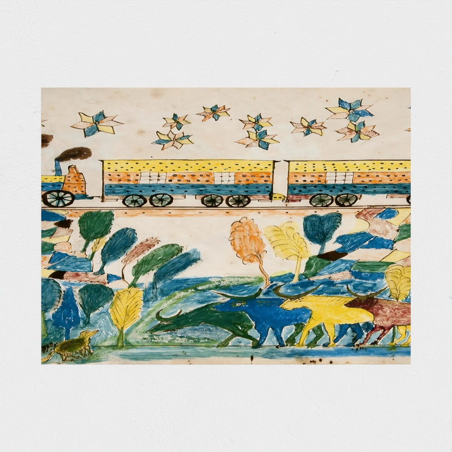 Landscape — Train — unframed, front