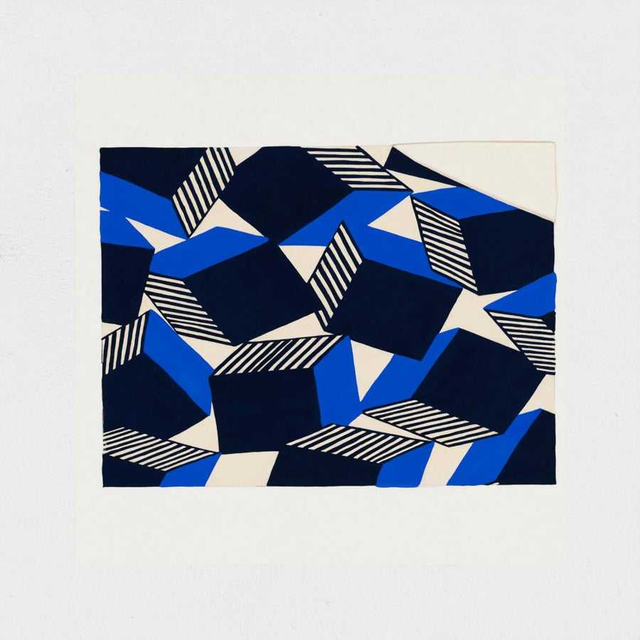 Design for a Silk Fabric I — unframed, front