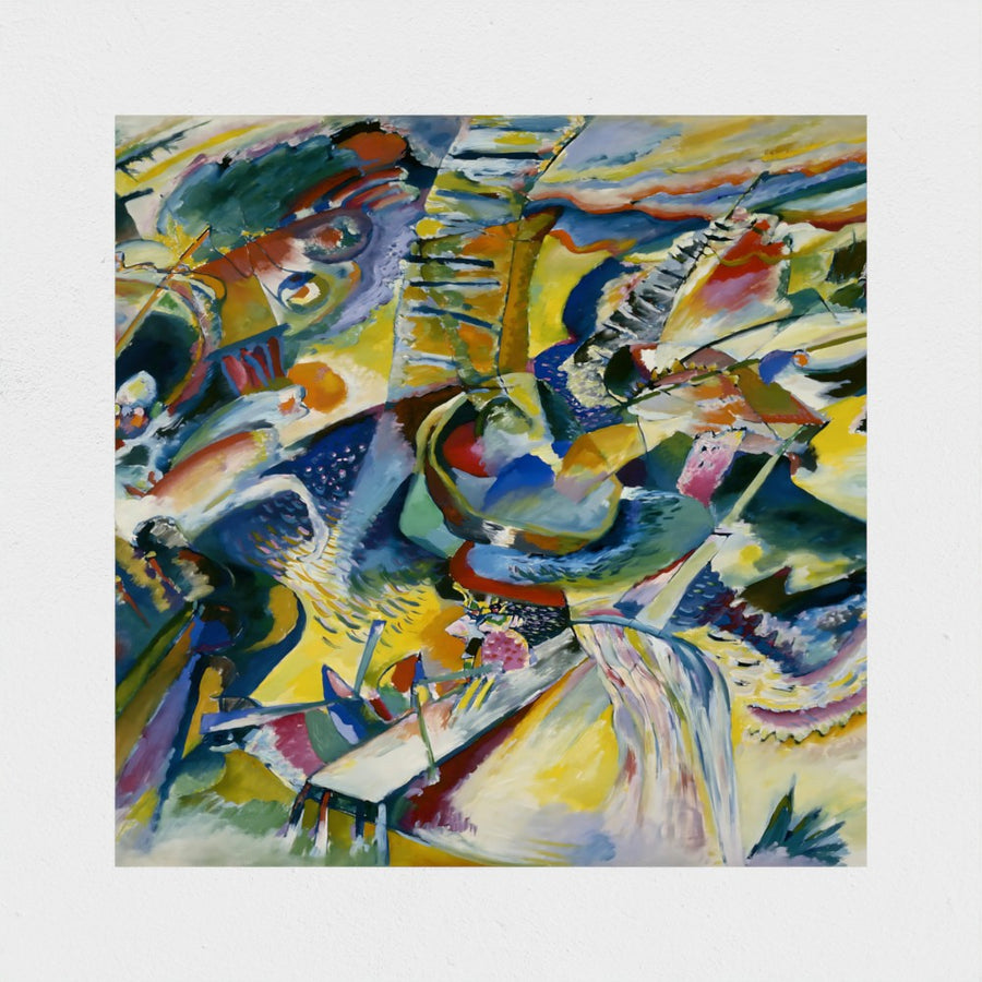 Improvisation Klamm — unframed, front