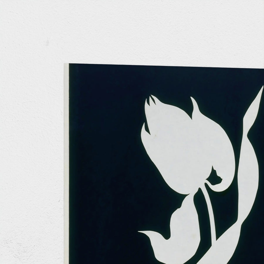 Tulip — unframed, corner detail
