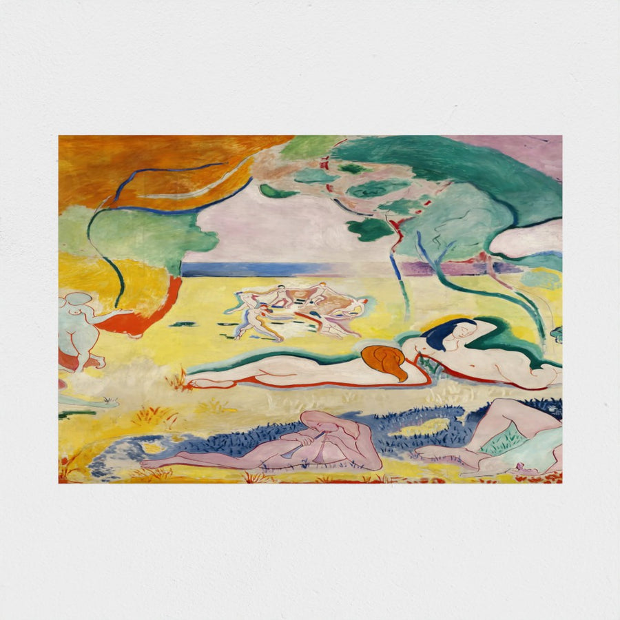 Le Bonheur de vivre — unframed, front