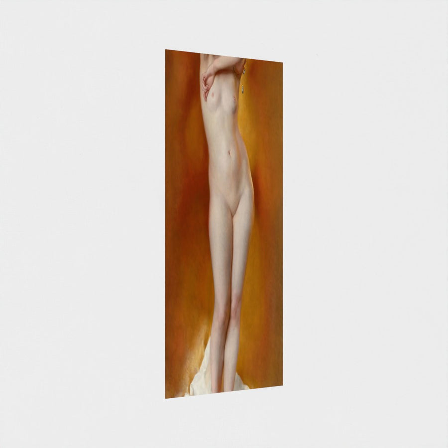 Glow of Gold, Gleam of Pearl — unframed, at an angle