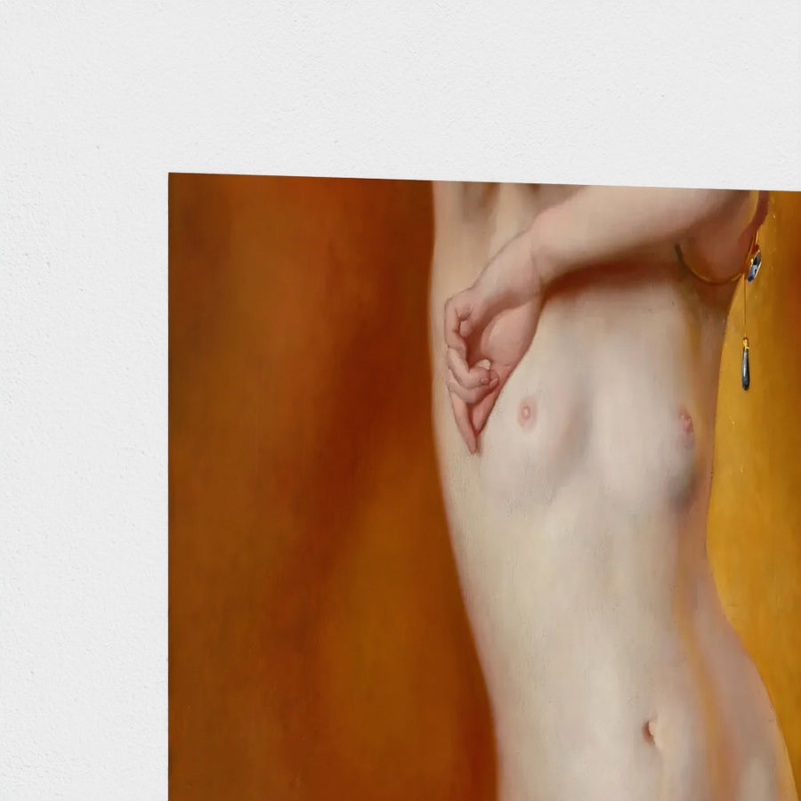Glow of Gold, Gleam of Pearl — unframed, corner detail