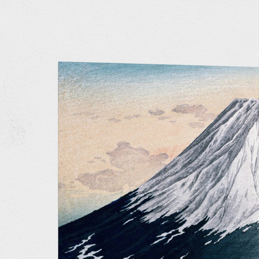 Katsuyama Neighborhood — unframed, corner detail