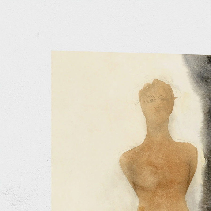 Origin of the Greek Vase — unframed, corner detail