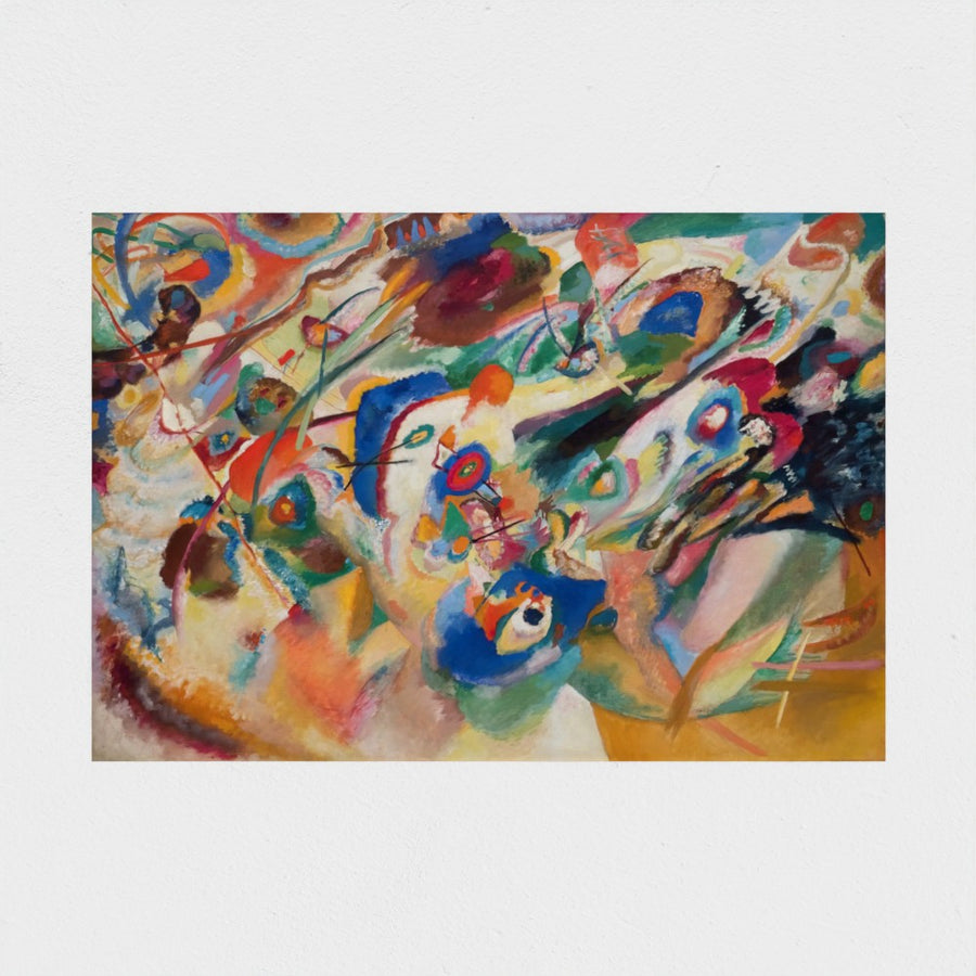 Sketch 2 for composition VII — unframed, front