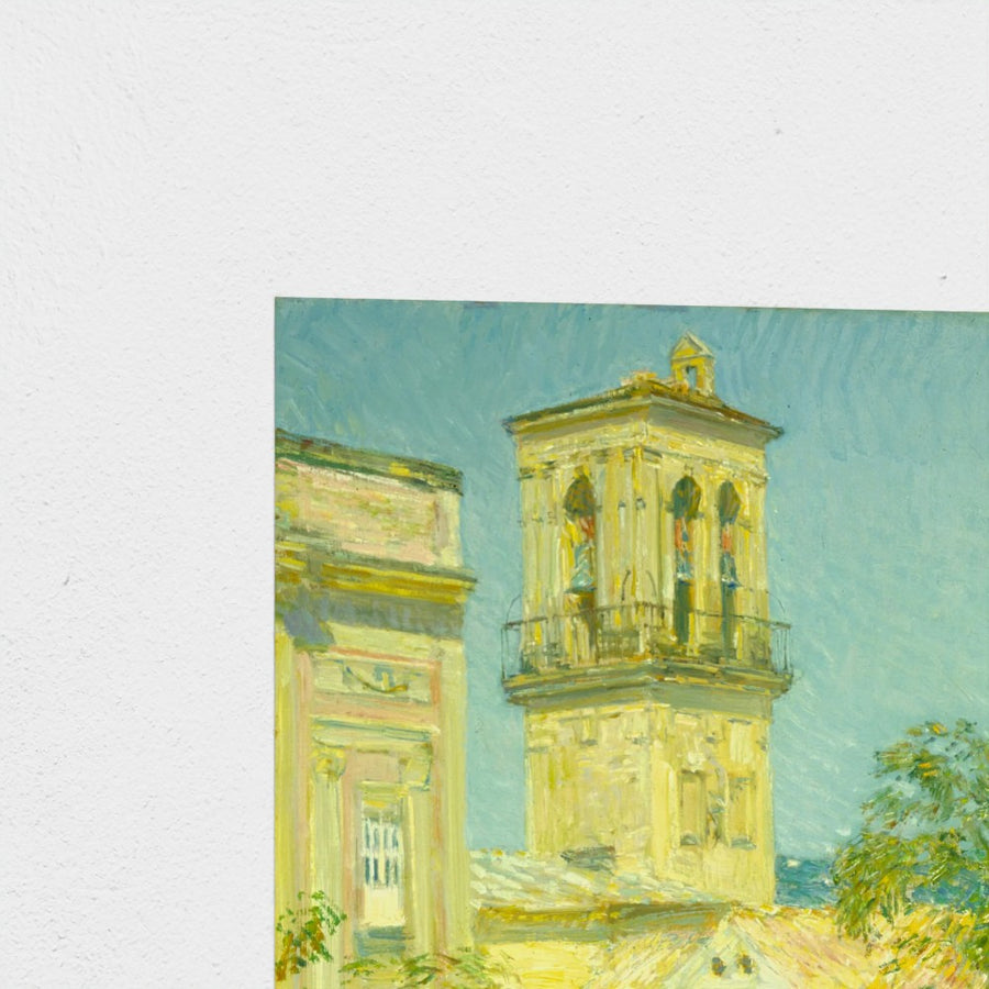 Street of the Great Captain, Córdoba — unframed, corner detail