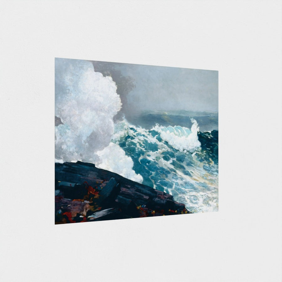 Northeaster — unframed, at an angle