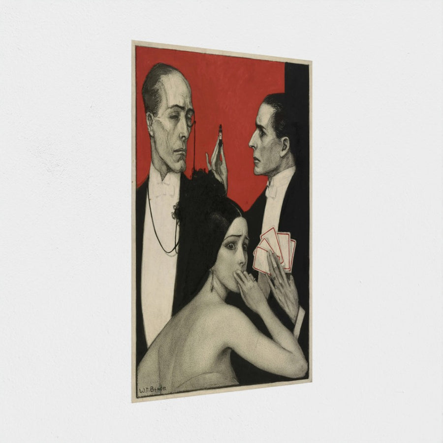 See, Jack, He Said, His Manner Wild and Delirious — unframed, at an angle