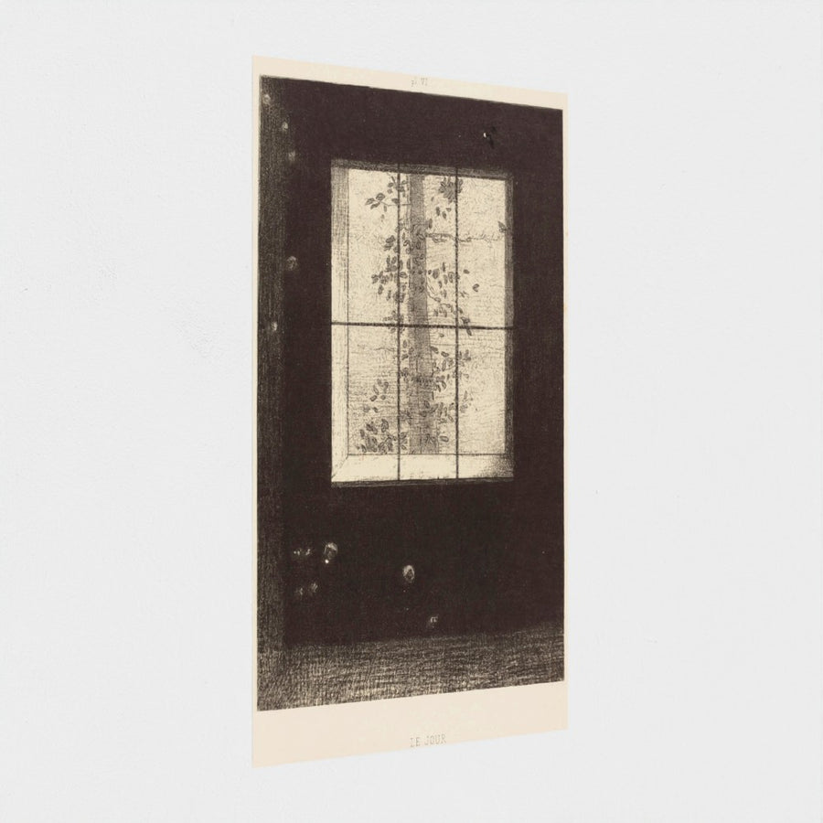 Le Jour (Day) — unframed, at an angle