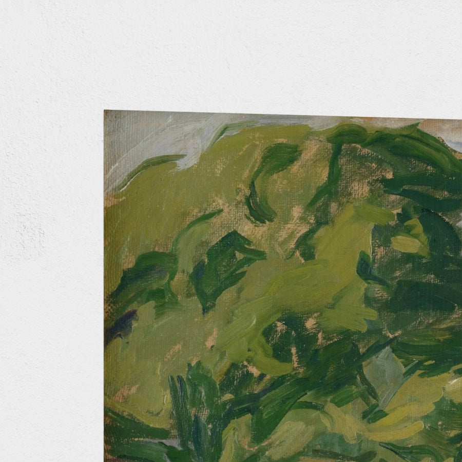 Landscape, Christiansø — unframed, corner detail