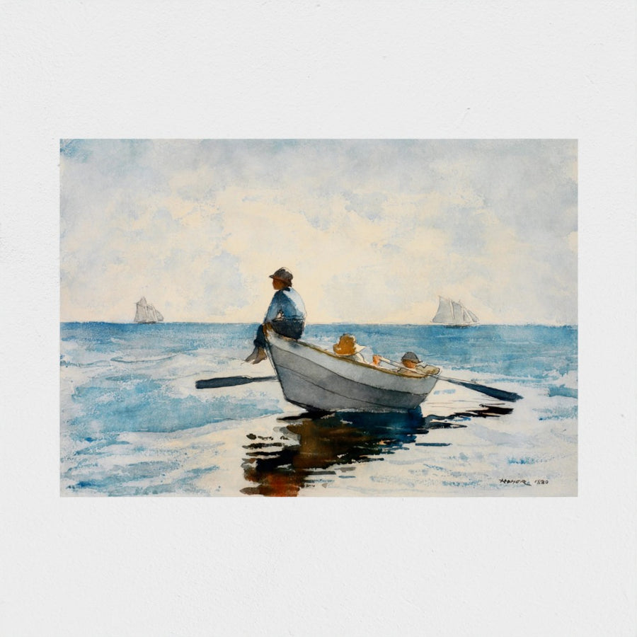 Boys in a Dory — unframed, front
