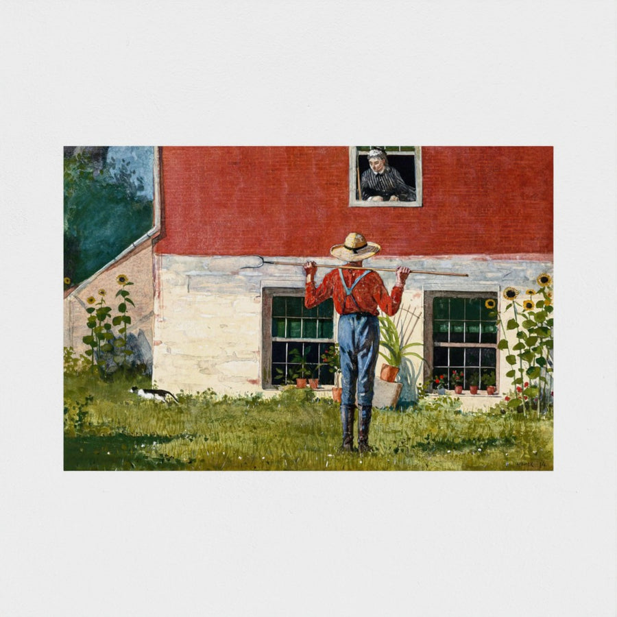 In the Garden — unframed, front