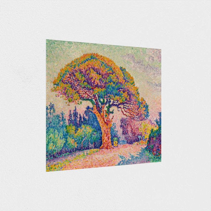The Pine Tree at Saint Tropez — unframed, at an angle