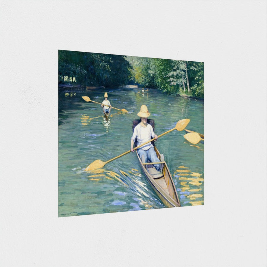 Skiffs — unframed, at an angle