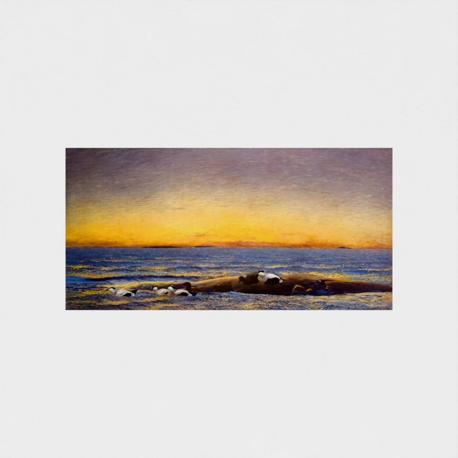 Morning Mood by the Sea — unframed, front