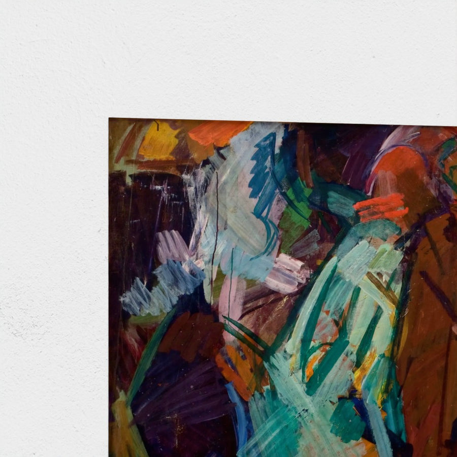 Sketch after Delacroix’s "Dante and Virgil" — unframed, corner detail