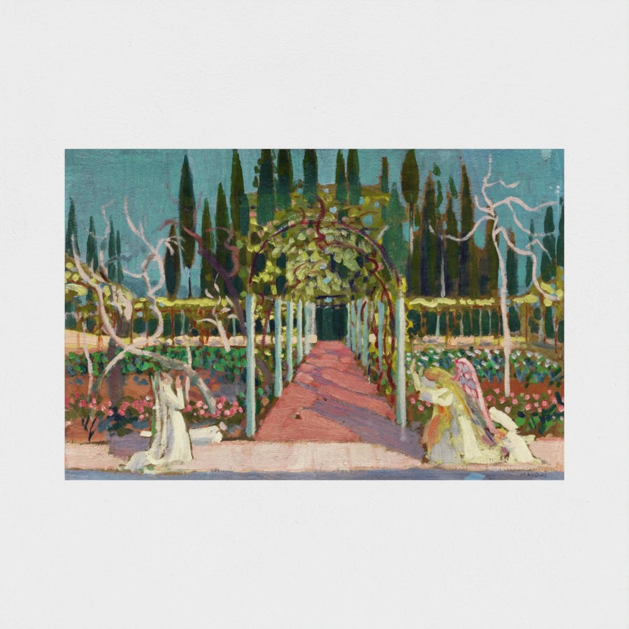 Annunciation — unframed, front