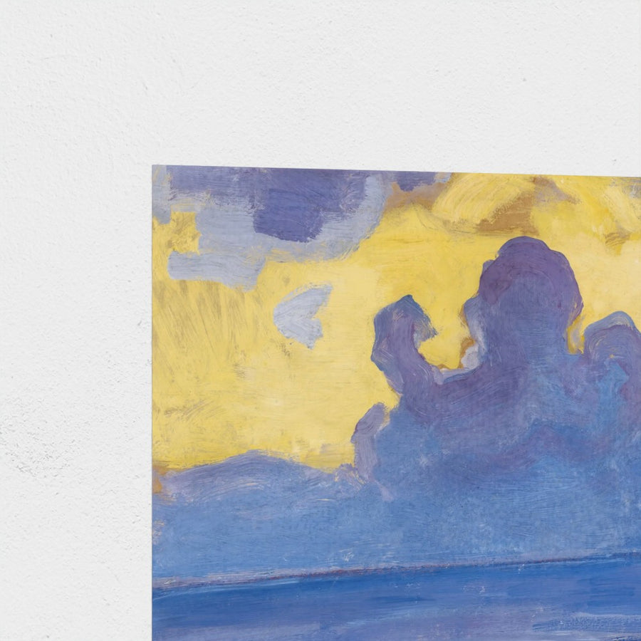 By the Sea — unframed, corner detail
