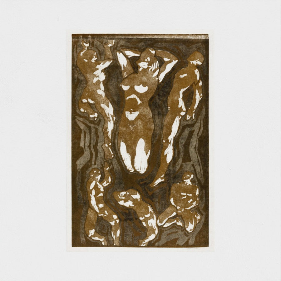 Composition with Six Human Figures — unframed, front
