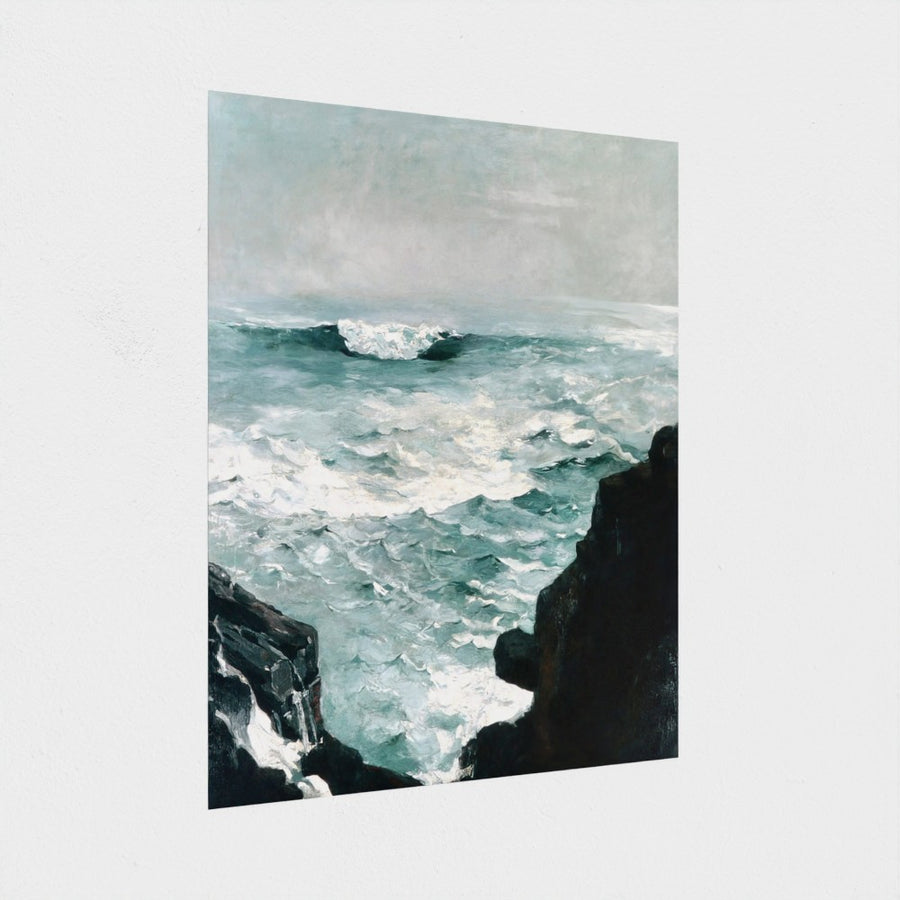 Cannon Rock — unframed, at an angle