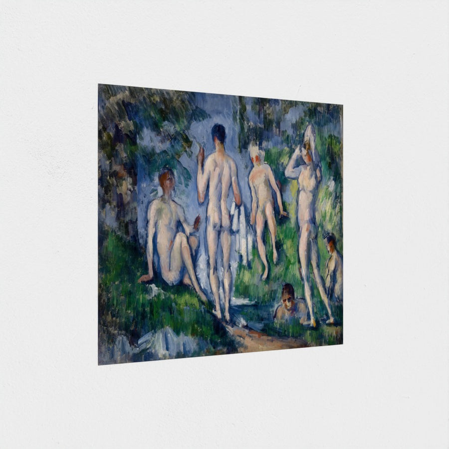 Group of Bathers — unframed, at an angle