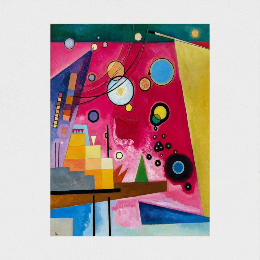 Heavy red — unframed, front