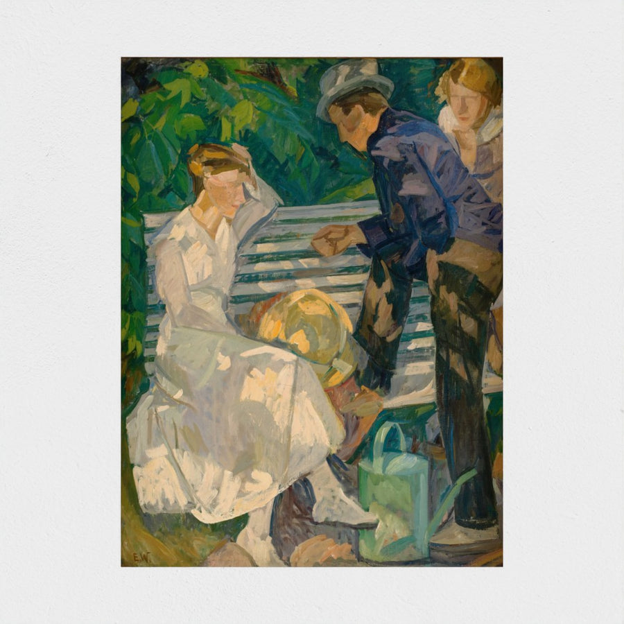 In the Vicar’s Garden, Christiansø — unframed, front
