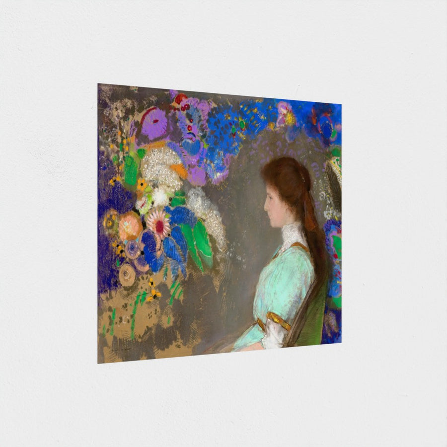 Violette Heymann — unframed, at an angle