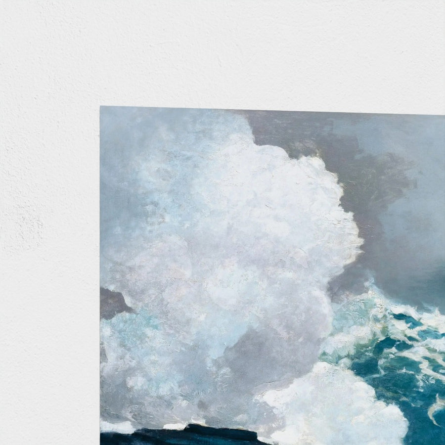 Northeaster — unframed, corner detail