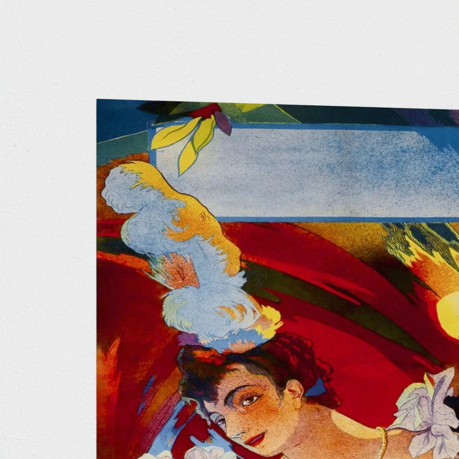 Genève — unframed, corner detail