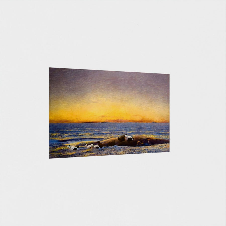 Morning Mood by the Sea — unframed, at an angle