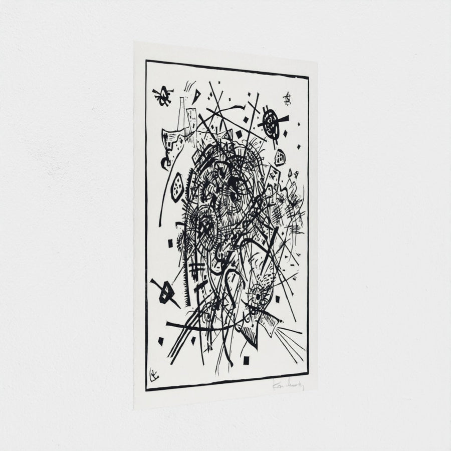 Kleine Welten VIII — unframed, at an angle