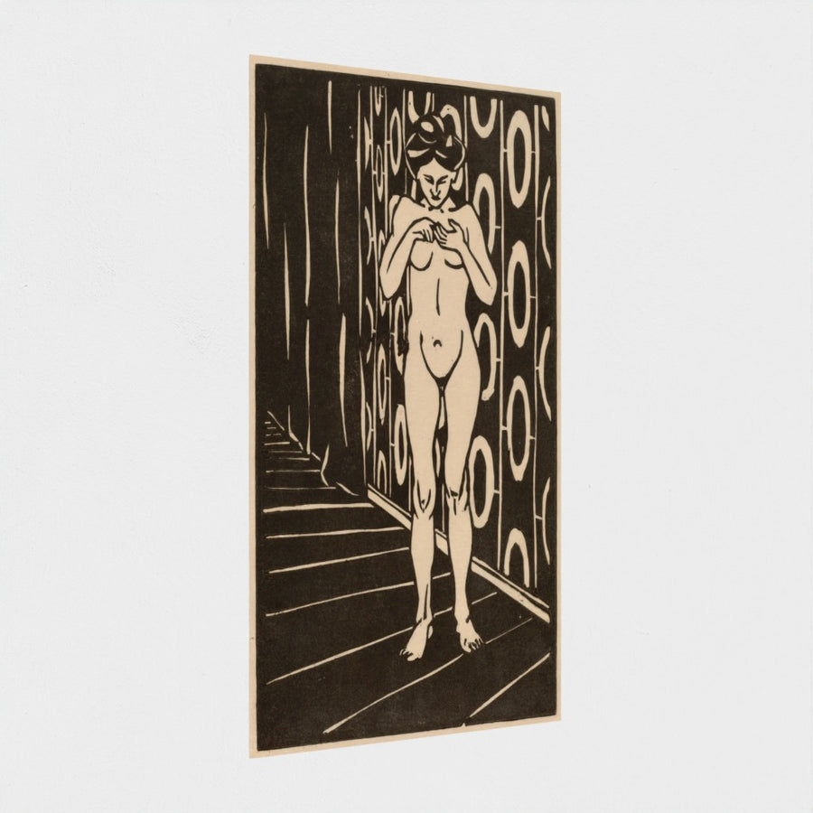 The Finger Game — unframed, at an angle