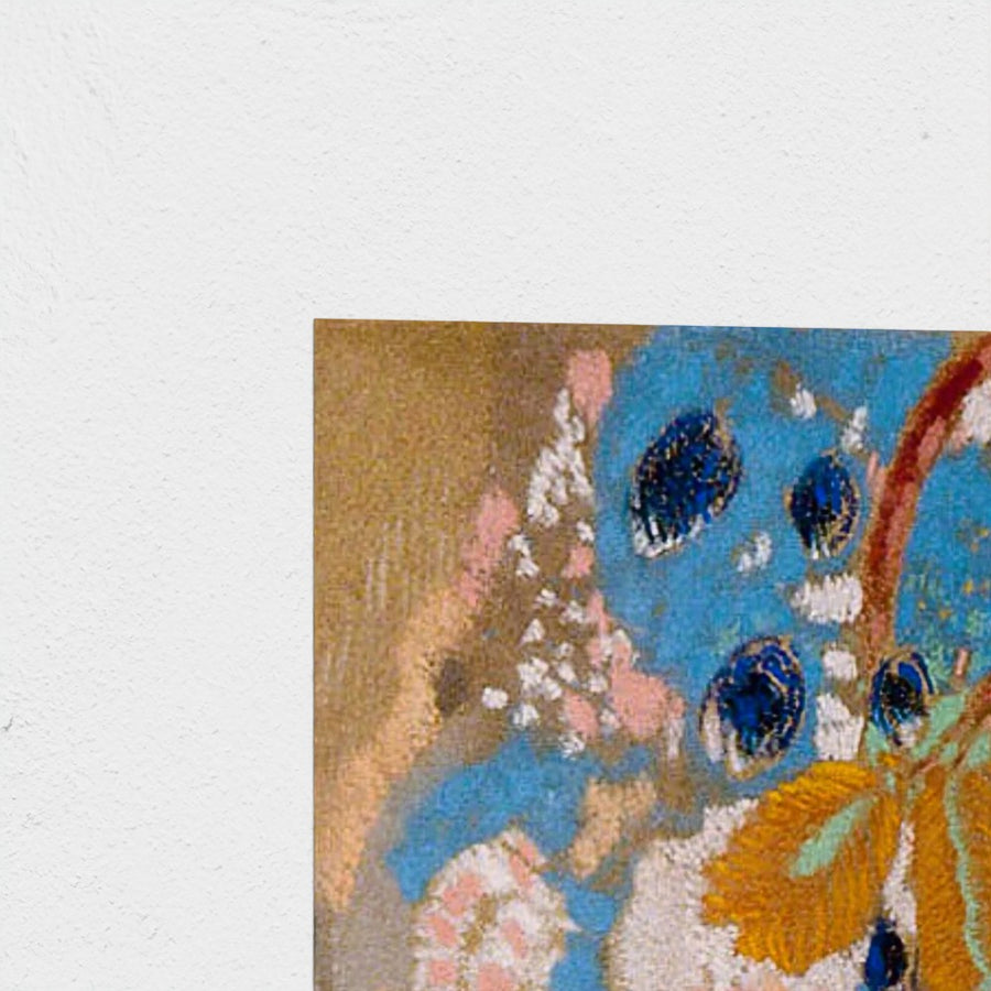 Ophelia — unframed, corner detail
