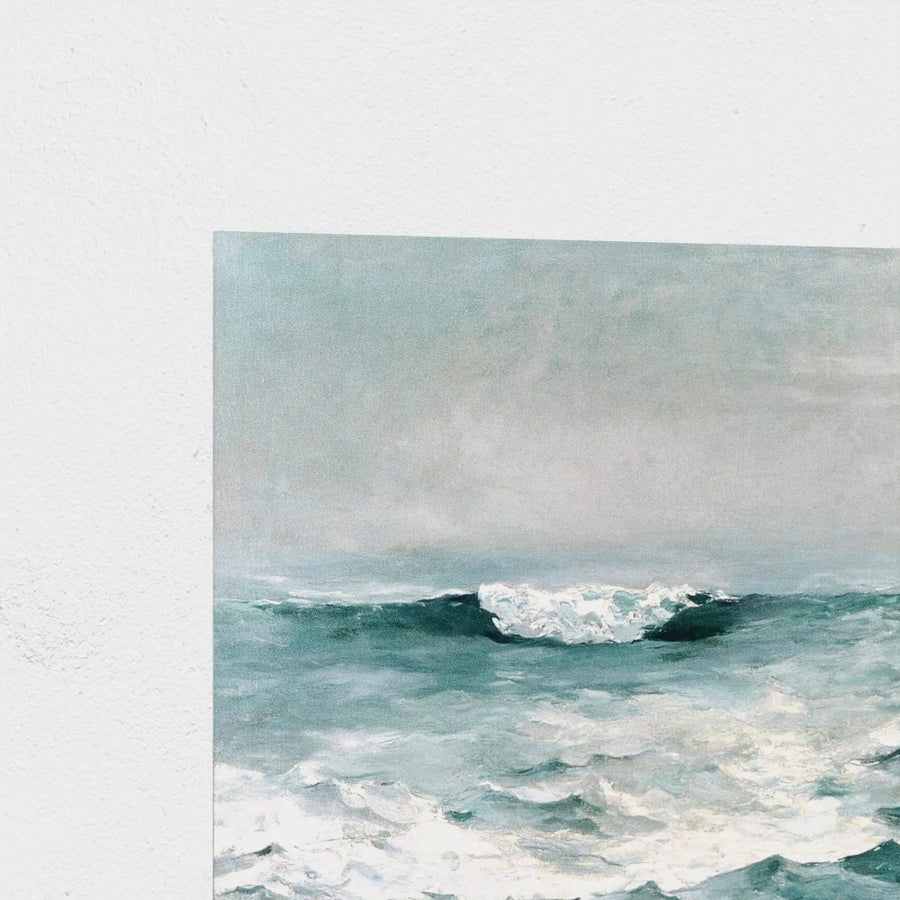 Cannon Rock — unframed, corner detail