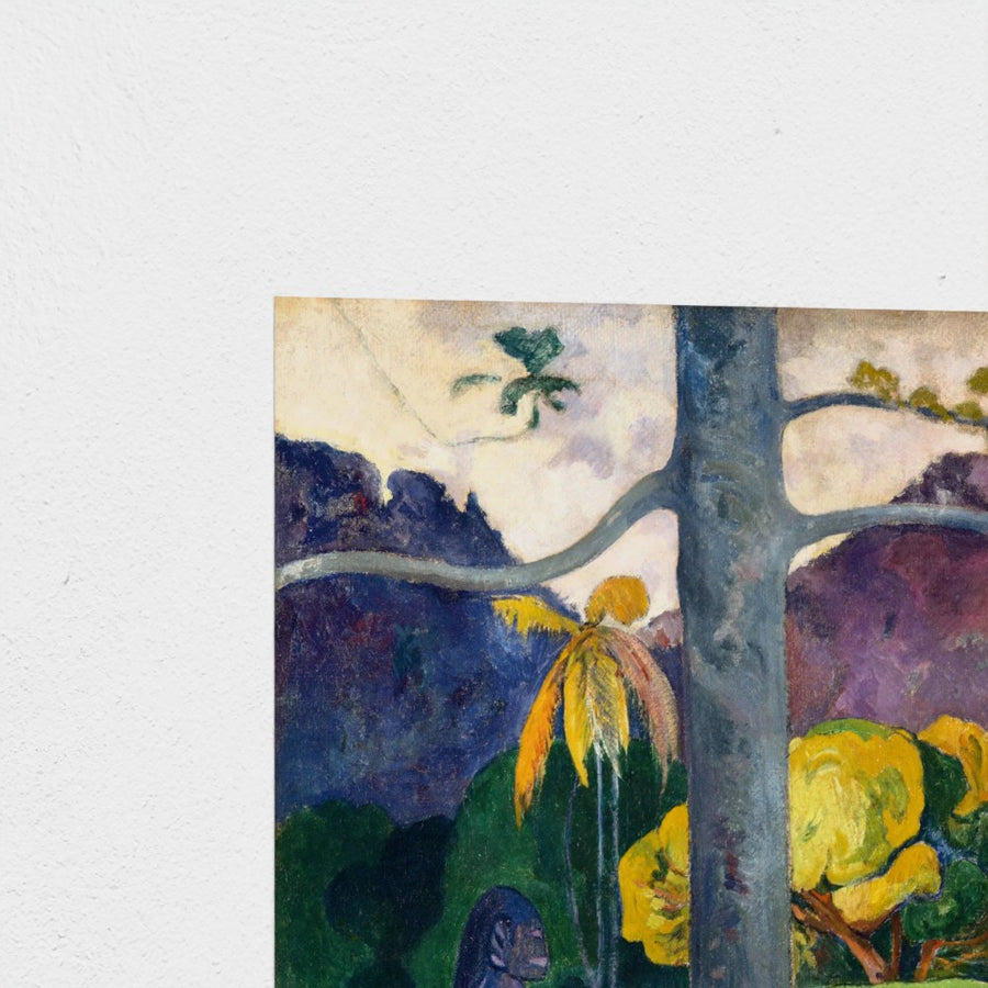 Mata Mua (Once Upon a Time) — unframed, corner detail