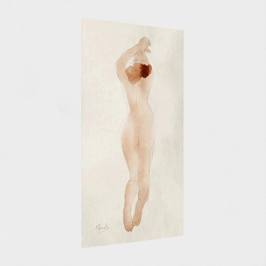 Caresse: moi danc, chéri — unframed, at an angle