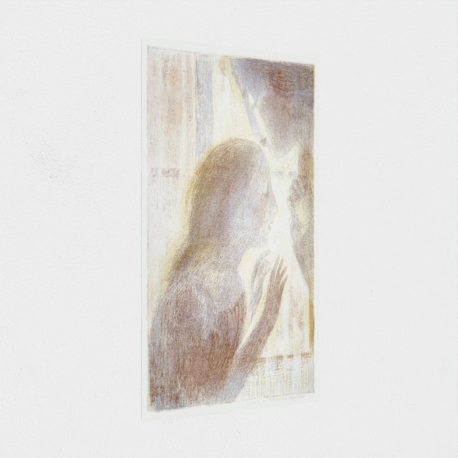 It Was a Religious Mystery — unframed, at an angle