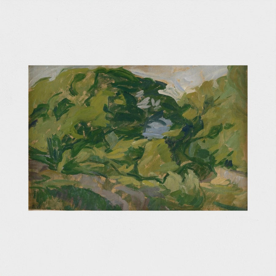 Landscape, Christiansø — unframed, front