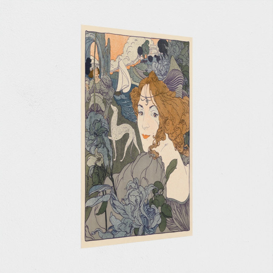 Retour — unframed, at an angle