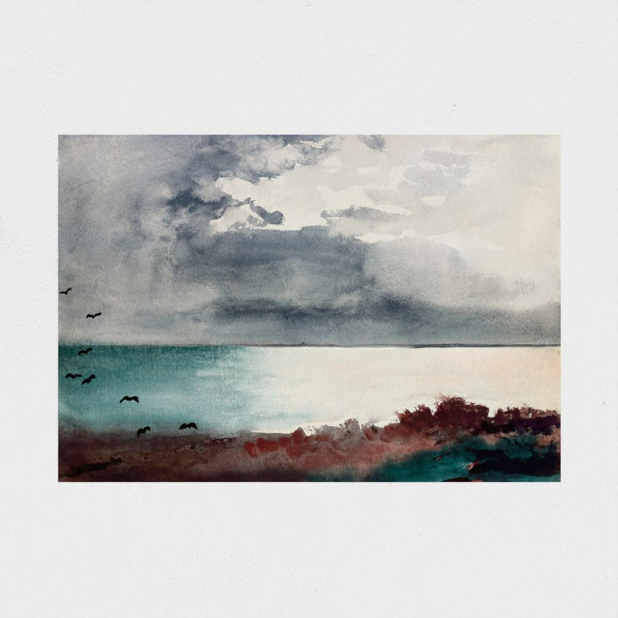 Breaking Storm, Coast of Maine — unframed, front