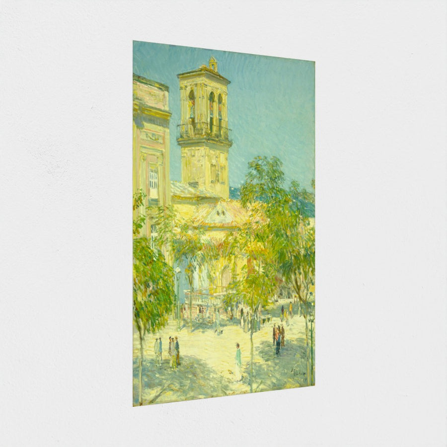 Street of the Great Captain, Córdoba — unframed, at an angle