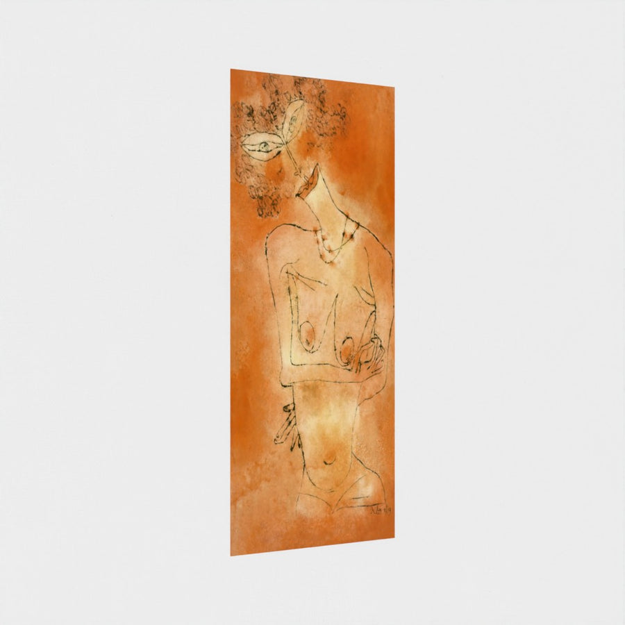 Lady Inclining Her Head — unframed, at an angle
