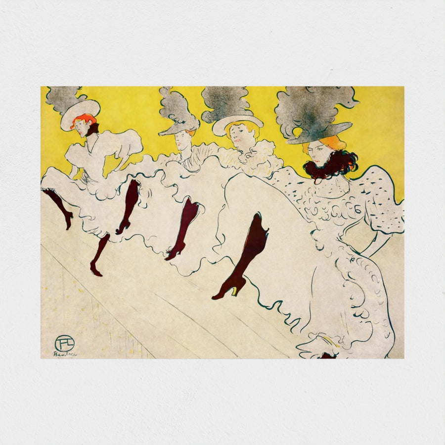 Mademoiselle Eglantine’s Troupe — unframed, front