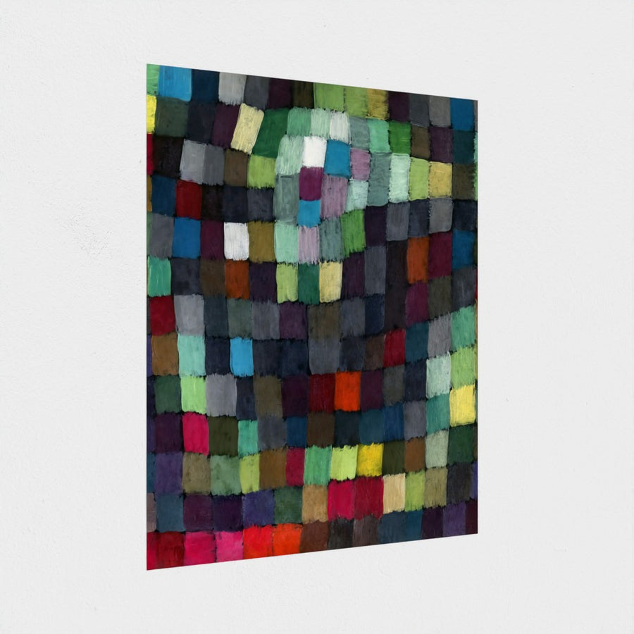 May Picture — unframed, at an angle