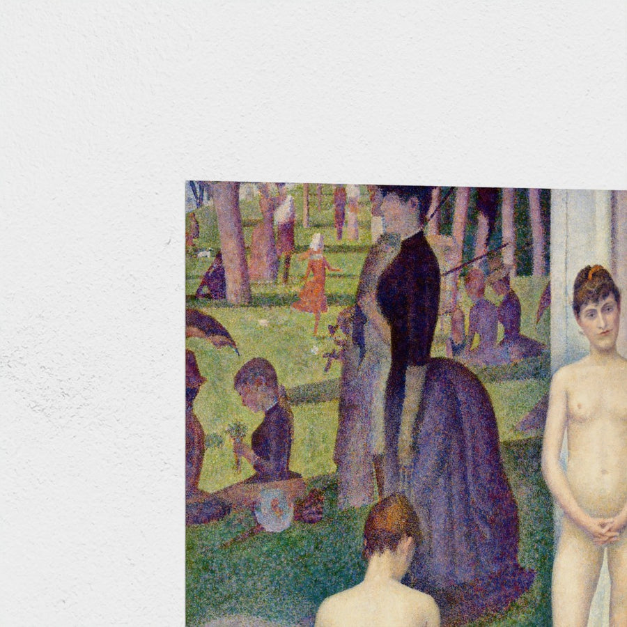 Models, Poseuses — unframed, corner detail