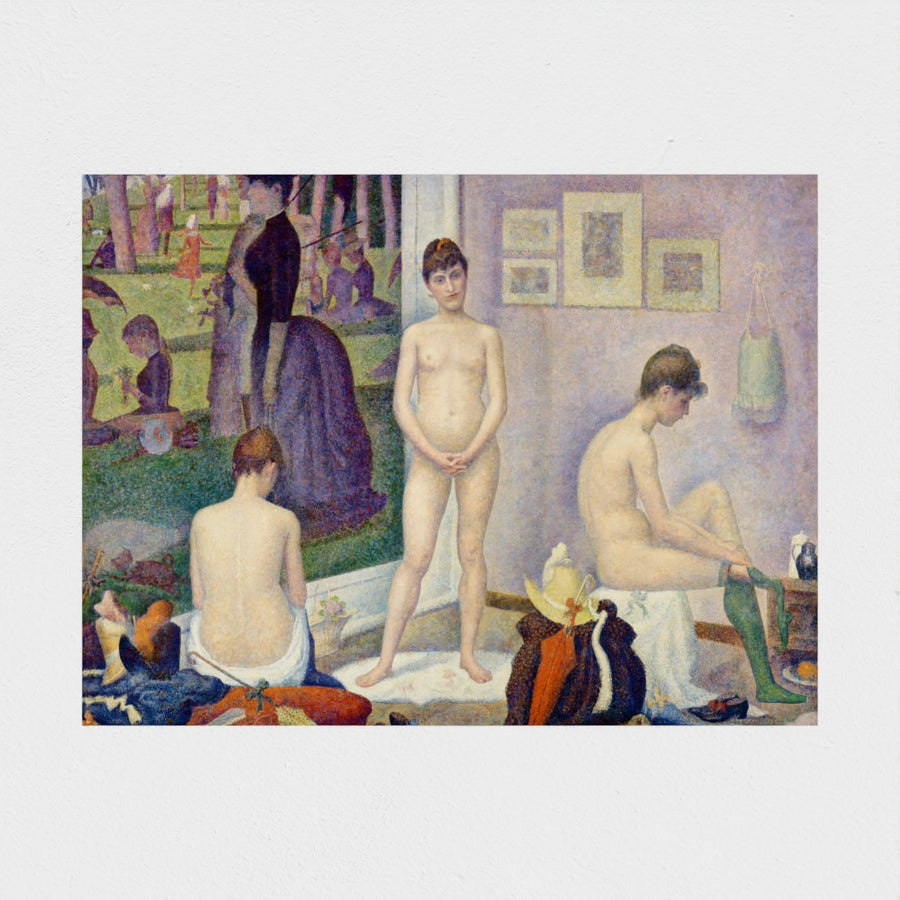 Models, Poseuses — unframed, front