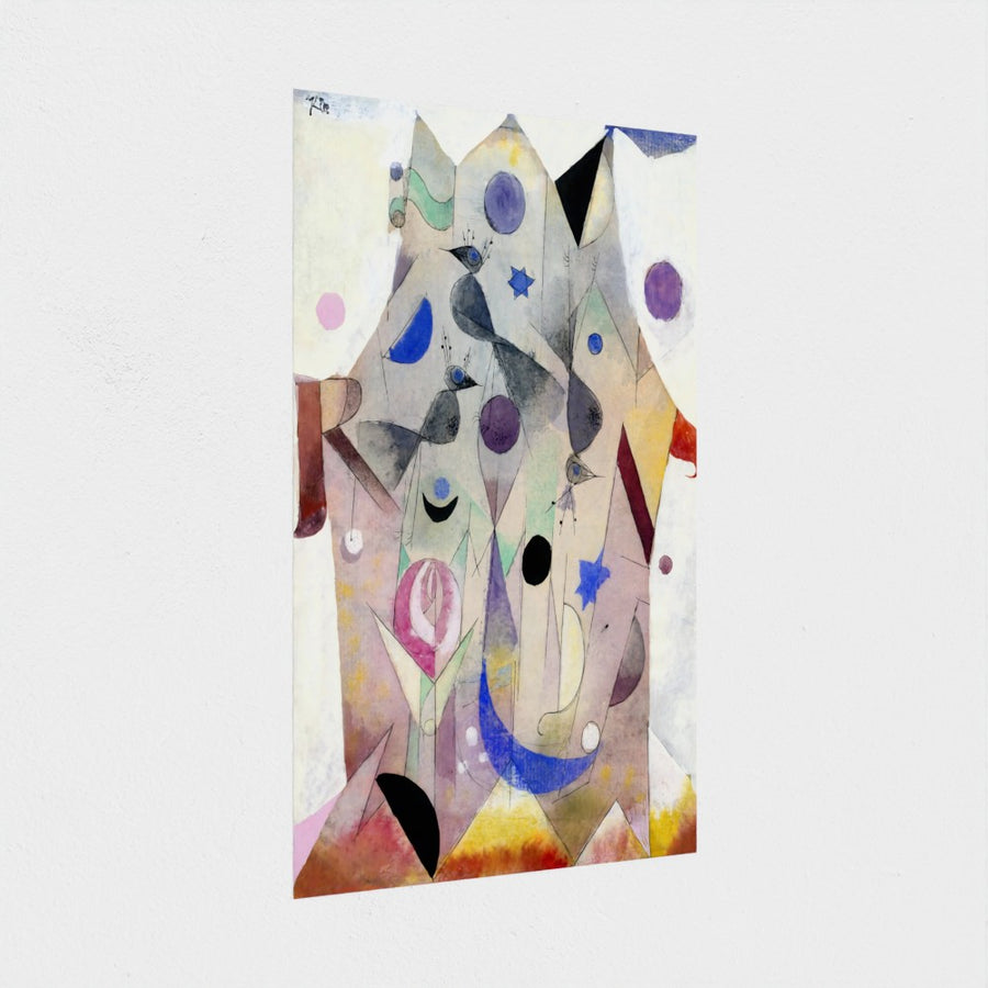 Persian Nightingales — unframed, at an angle