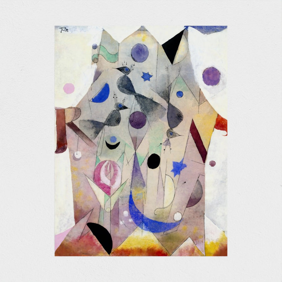 Persian Nightingales — unframed, front